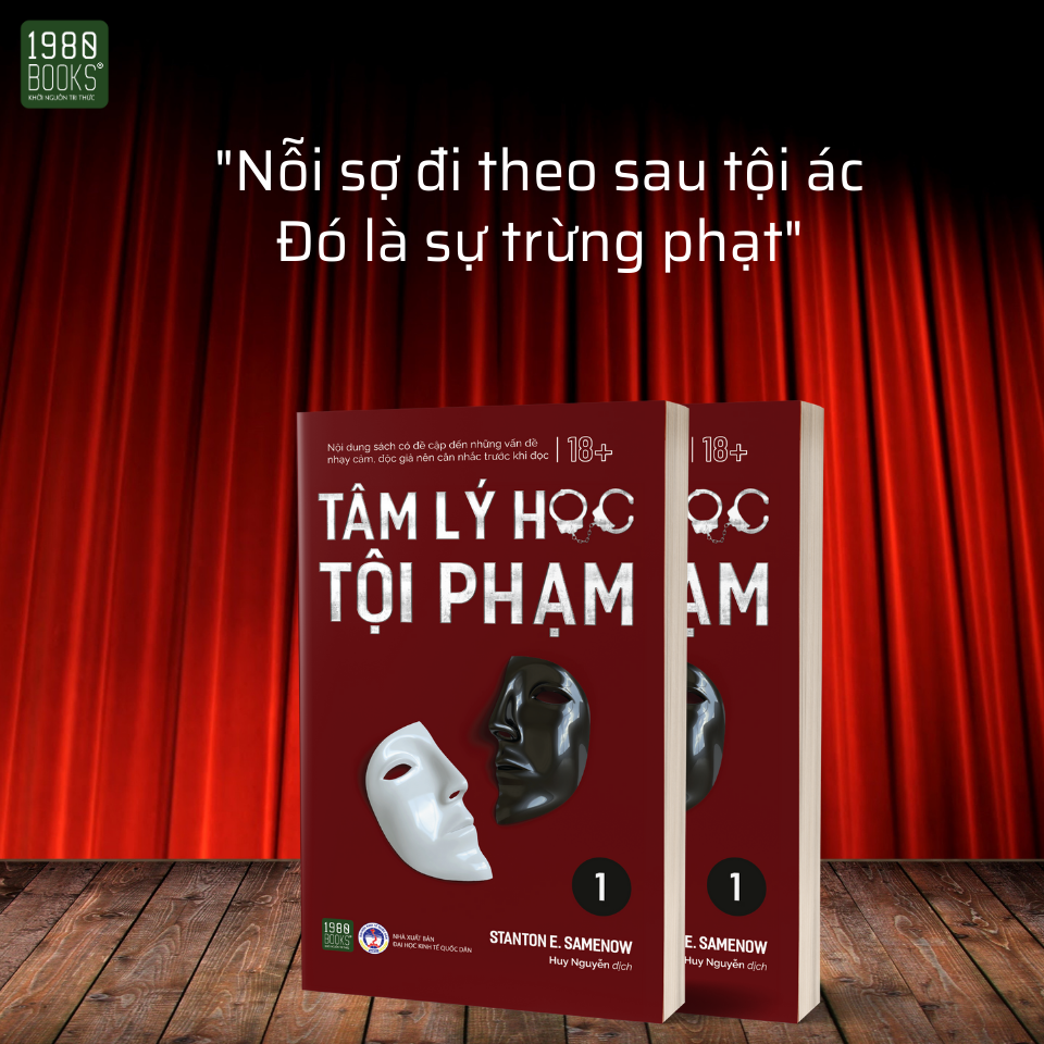 Combo 2 cuốn Tâm lý học tội phạm