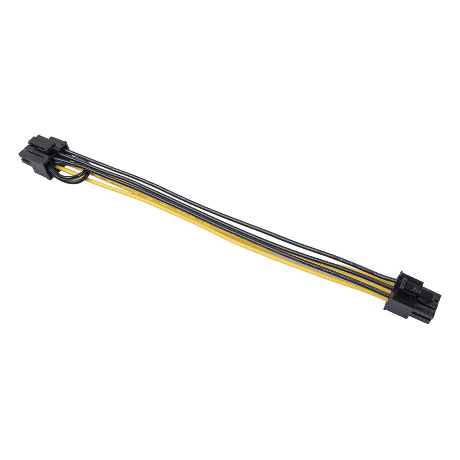 PCI-e 6 Pin Female to 8 Pin Female PCI Express Power Adapter Cable Power Supply Cable for Graphics Video Card 8 pin Splitter