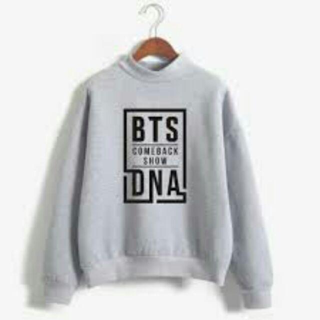 Áo sweater nam-nữ in BTS DNA - nhiều màu (kèm hình thật