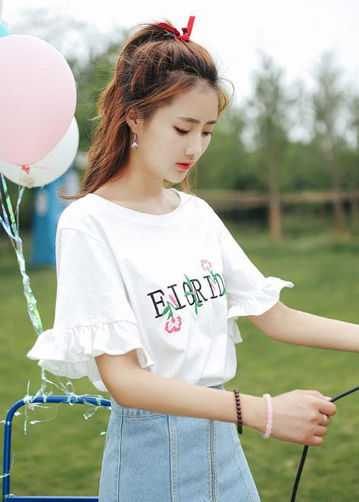 ÁO TAY KIỂU LOE VẢI MỊN SALE CỰC TỐT