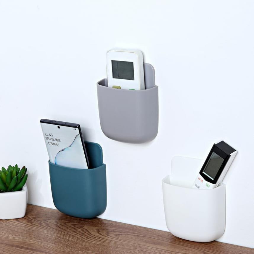 Khay Đựng Điều Khiển, Remot, Để Đồ Dán Tường Siêu Tiện Dụng