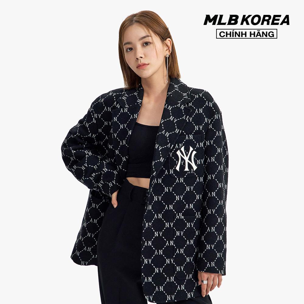 MLB - Áo blazer tay dài phối nút cài Dia Monogram All Over 3AJKM0124-50BKS