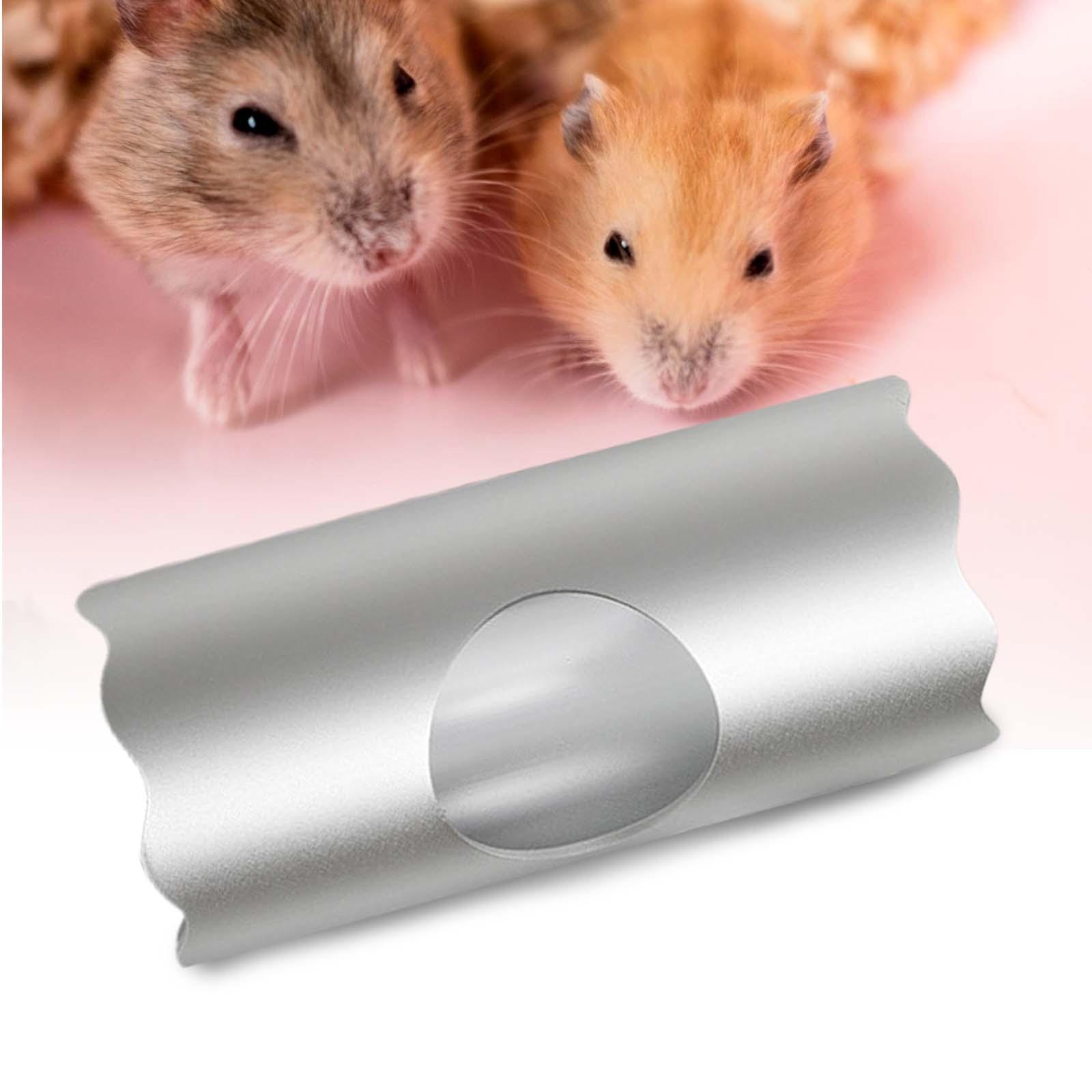 Hamster Tunnel Hideout Durable Aluminum Alloy for Little Rabbit Rats Hamster