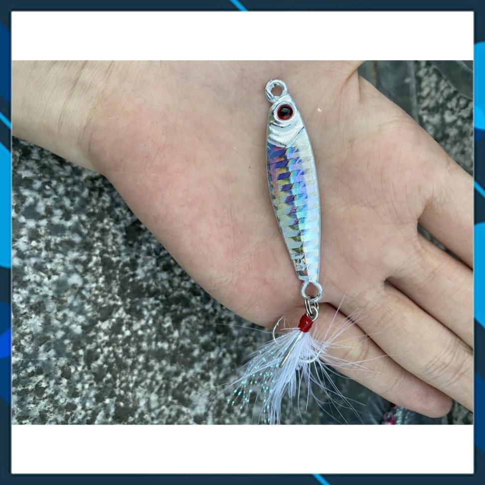 Mồi Câu Lure Jigging Nặng 7g_10g_15g_20g lure chẽm,nhồng,hồng,măng,vược,...._ Lure 24