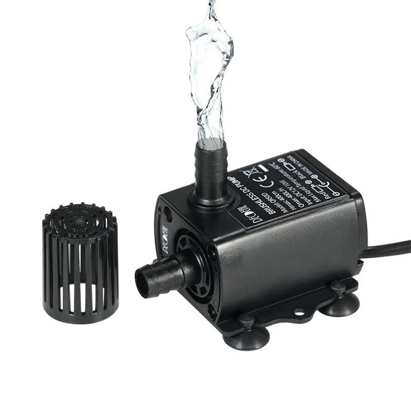 BƠM MINI 12V-6W - BƠM CHÌM MINI KHÔNG CHỔI THAN