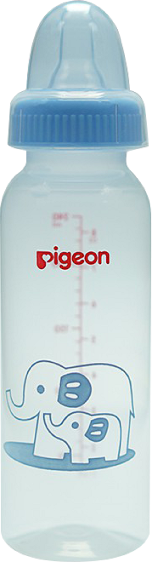 Bình sữa cổ hẹp PP tiêu chuẩn voi Pigeon 240ml