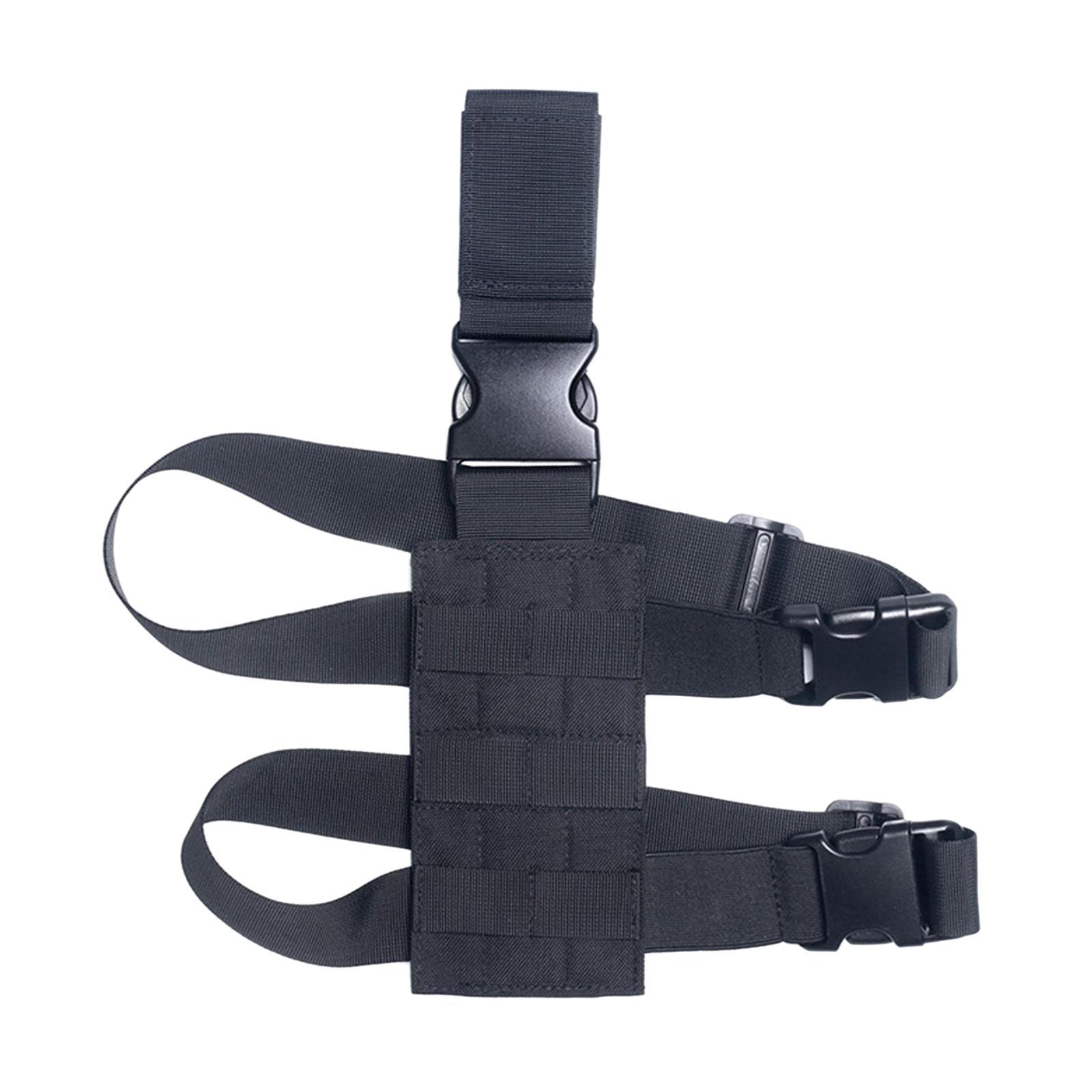 Leg Pouch Panel Portable Casual Nylon for Hiking Camping Cosplay