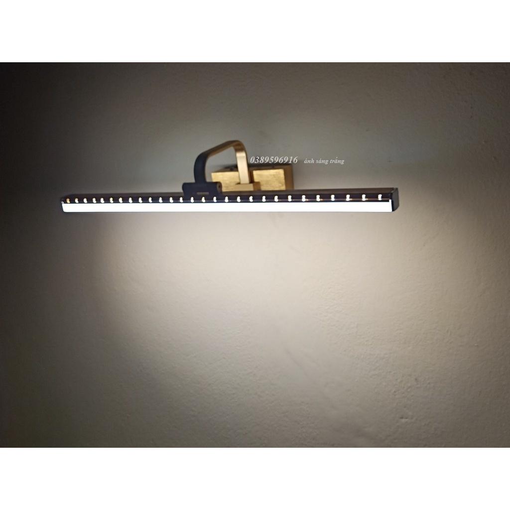 Đèn led soi gương - soi tranh - soi ảnh -chế độ 3 ánh sáng điều chỉnh góc chiếu