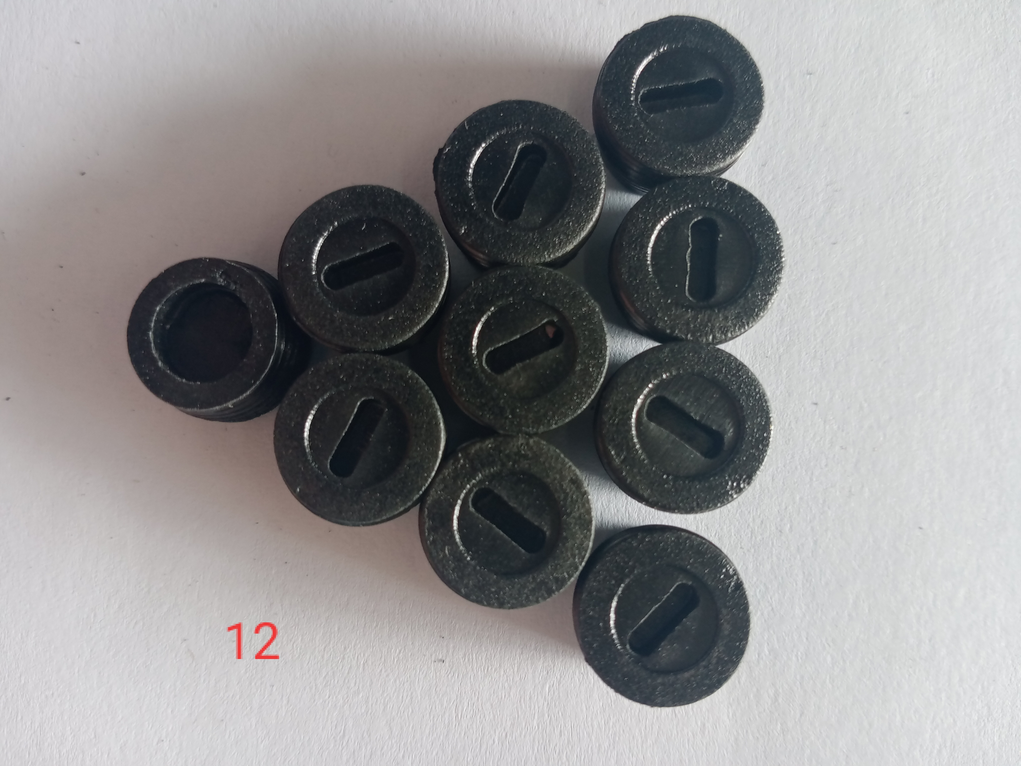 5 đôi (10 chiếc) nắp đậy chổi than máy khoan, máy mài, máy cắt sắt ren 10mm- 12mm-13mm-14mm-15mm-16mm-17mm-18mm-20mm-22mm- ren trong 16mm