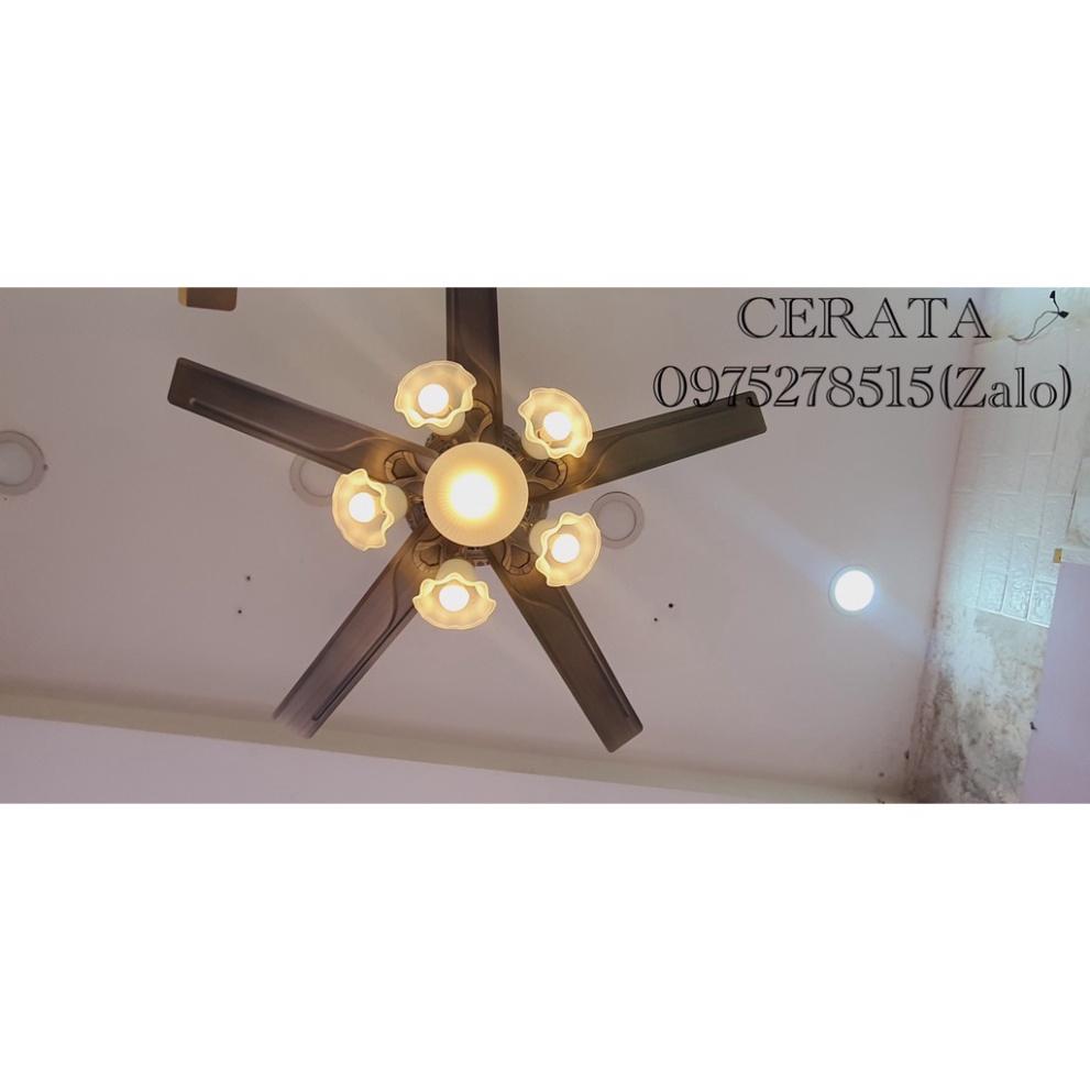 Quạt Trần Có Đèn MG-37 Promax Lõi Đồng Full 6 mức độ Gió, Lắp Cho Mọi ngôi nhà