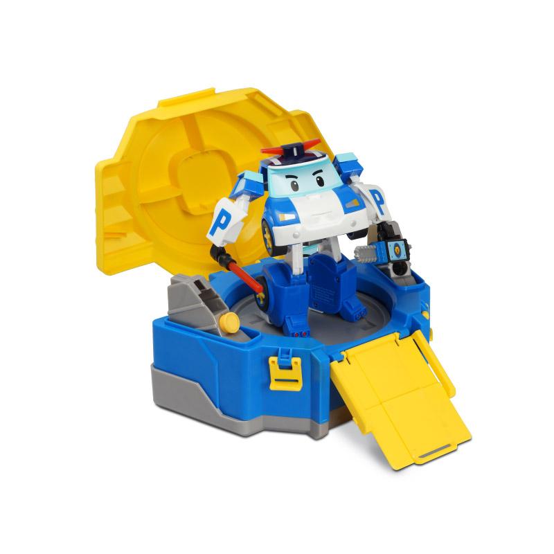 Đồ Chơi ROBOCAR POLI Hộp Dụng Cụ Và Robot Biến Hình Xe Cảnh Sát Poli 83072