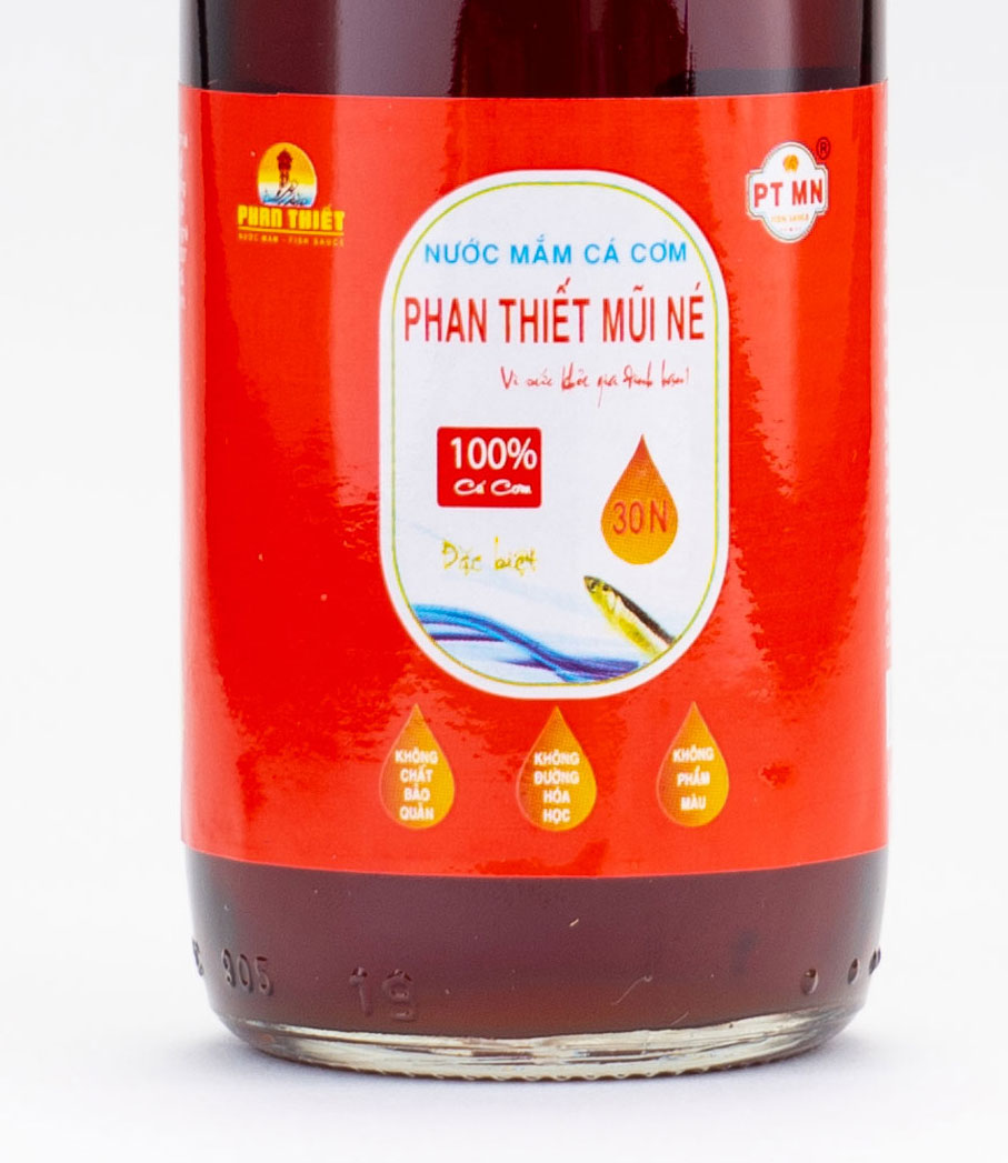 Hộp 6 chai 30 Đạm x180ml Nước Mắm Truyền Thống Phan Thiết Mũi Né 30N ( 30 độ Đạm )