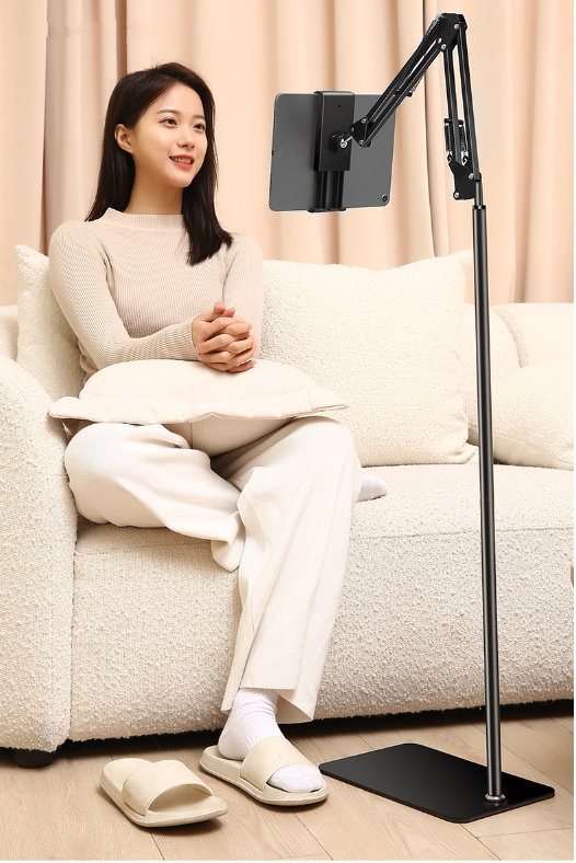 Lazy Arm Universal Giá đỡ cây treo Nhôm Lò Xo cho Điện Thoại Máy Tính Bảng Đỡ Sàn ️ FREESHIP ️