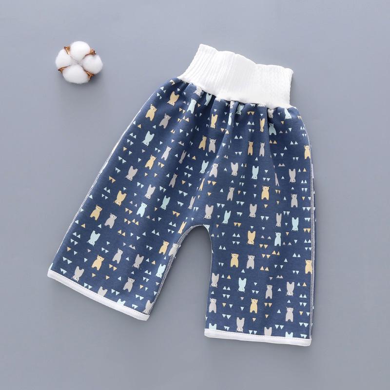 Giường Thoải Mái Trẻ Em & Tã Người Lớn Váy Quần Cho Bé Mùa Hè Thấm Hút Quần Short Ngăn Ngừa Váy Thời Điểm Rò Rỉ Trải Thảm