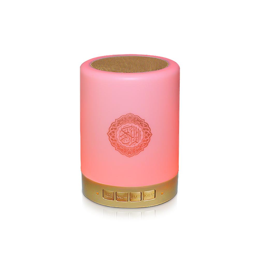 Loa Di Động Kinh Qur'an Hồi Giáo Đèn Ngủ Tặng Thẻ Nhớ 8G Veilleuse Coranique Máy Nghe Nhạc Mp3 Radio Am Fm Loa Màu Sắc: Trắng