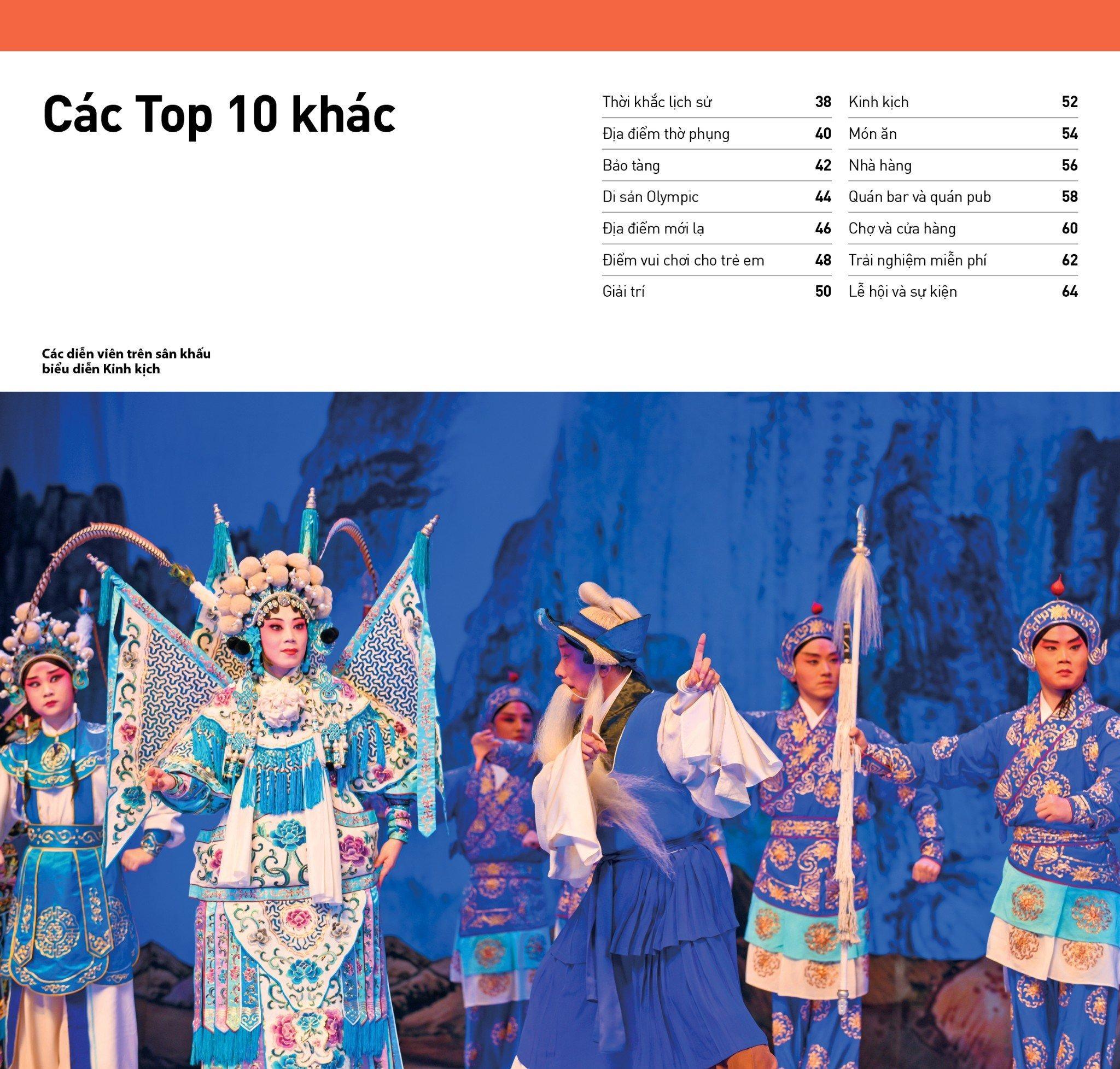 Sách Cẩm Nang Du Lịch - Top 10 Bắc Kinh