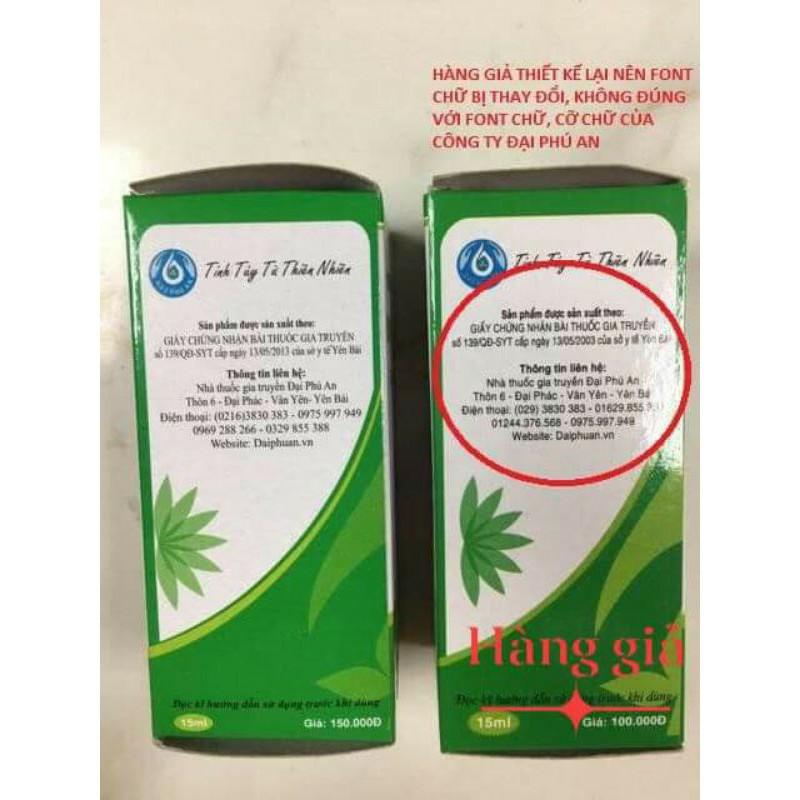 Tinh Dầu Thực Vật Đại Phú An Hỗ Trợ Xương Khớp