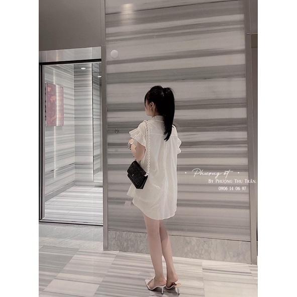 ÁO Sơ mi tay bèo túi hôp bigsize 50 đến 90kg
