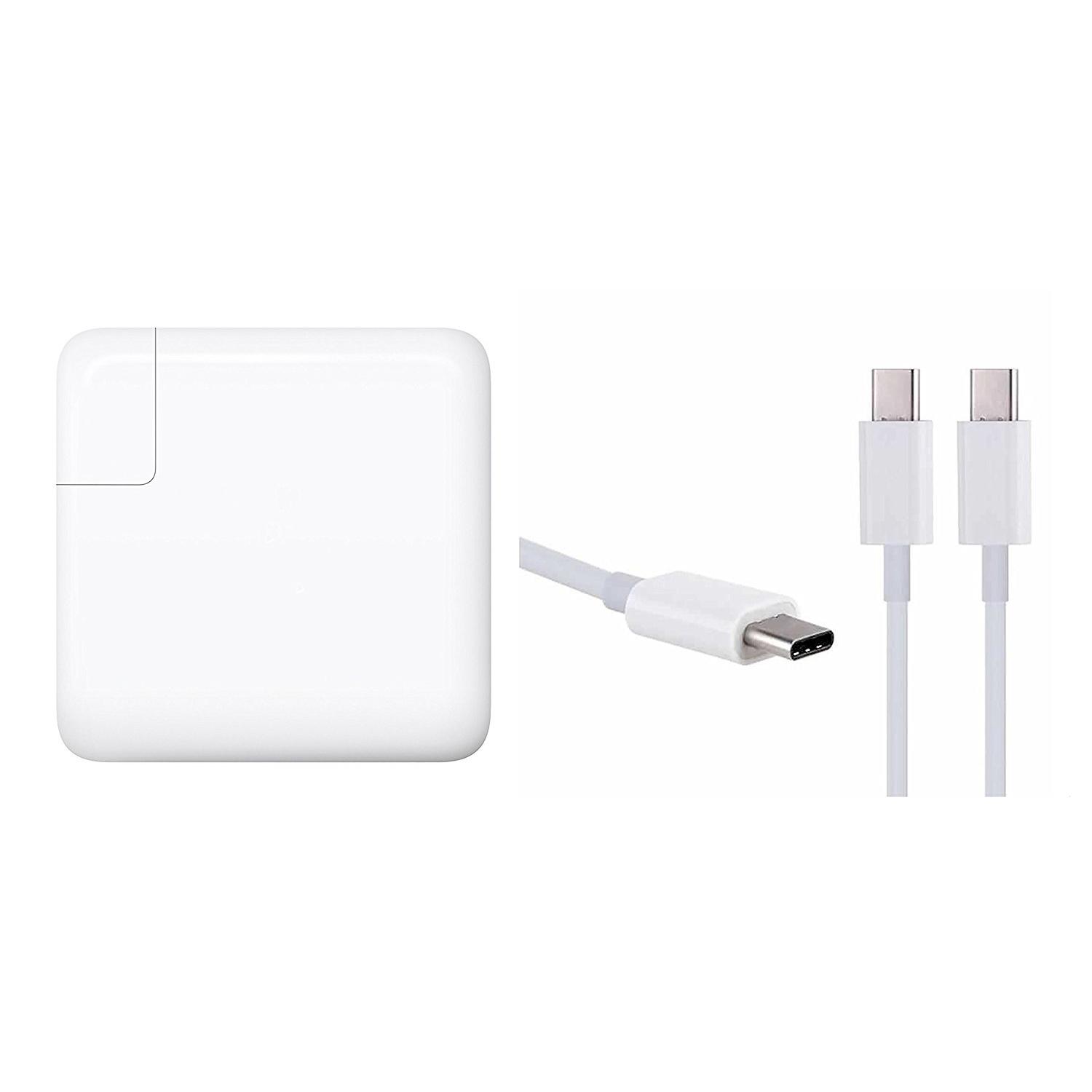 Bộ sản phẩm Sạc nguồn dành cho Apple 61W và Cáp sạc USB-C