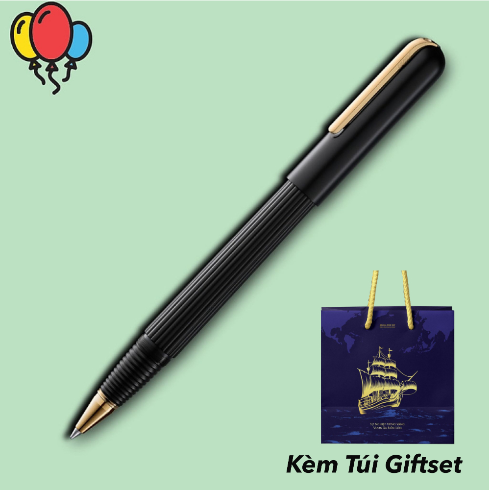 B&amp;J - Bút Bi Nước Lamy Imporium dành cho doanh nhân, khẳng định đẳng cấp cá nhân Kèm Túi Giftset '' Sự Nghiệp Vững Vàng - Vươn Xa Biển Lớn '' Cao Cấp