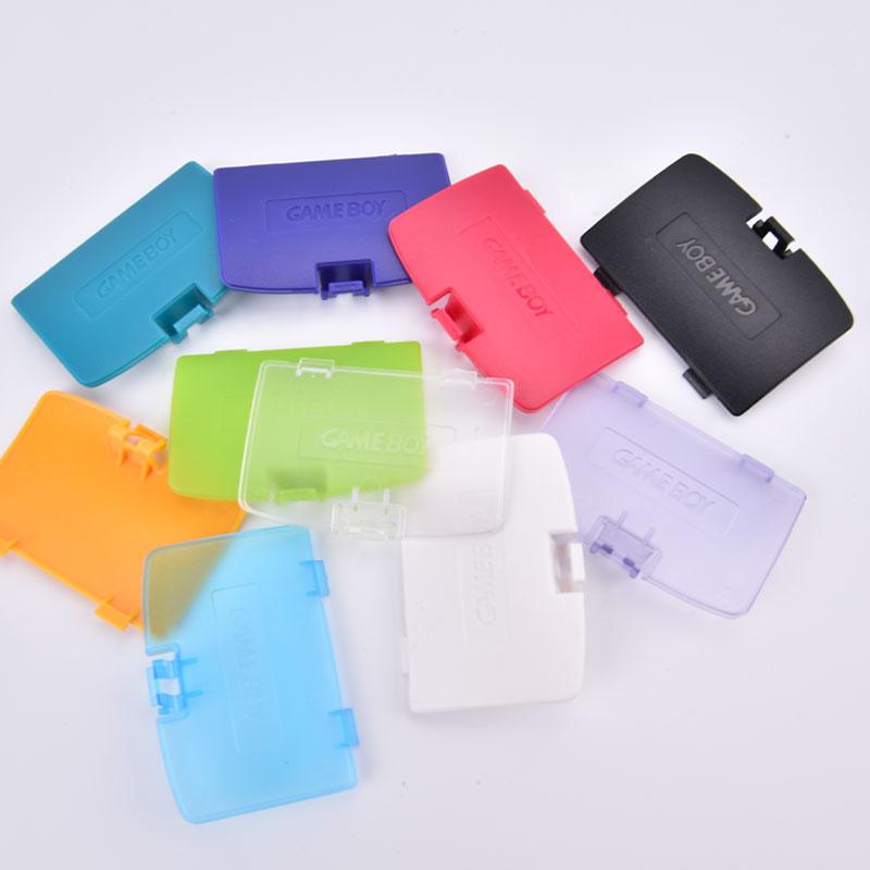 1 Cái Nắp Pin Nhựa Thay Thế 10 Màu Pin Thay Thế Cửa Cho Máy Nintendo Gameboy Màu Hệ Thống GBC Màu: Đỏ Hồng