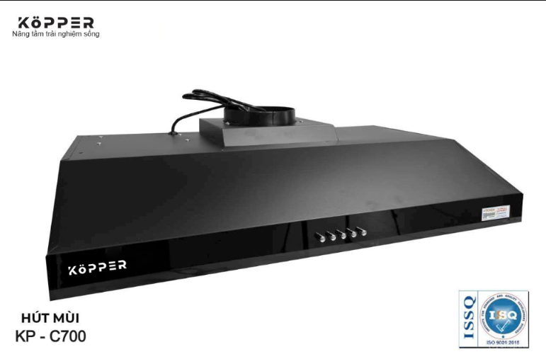 Máy Hút Mùi Cổ Điển Kopper KP – C700 Hàng Chính Hãng