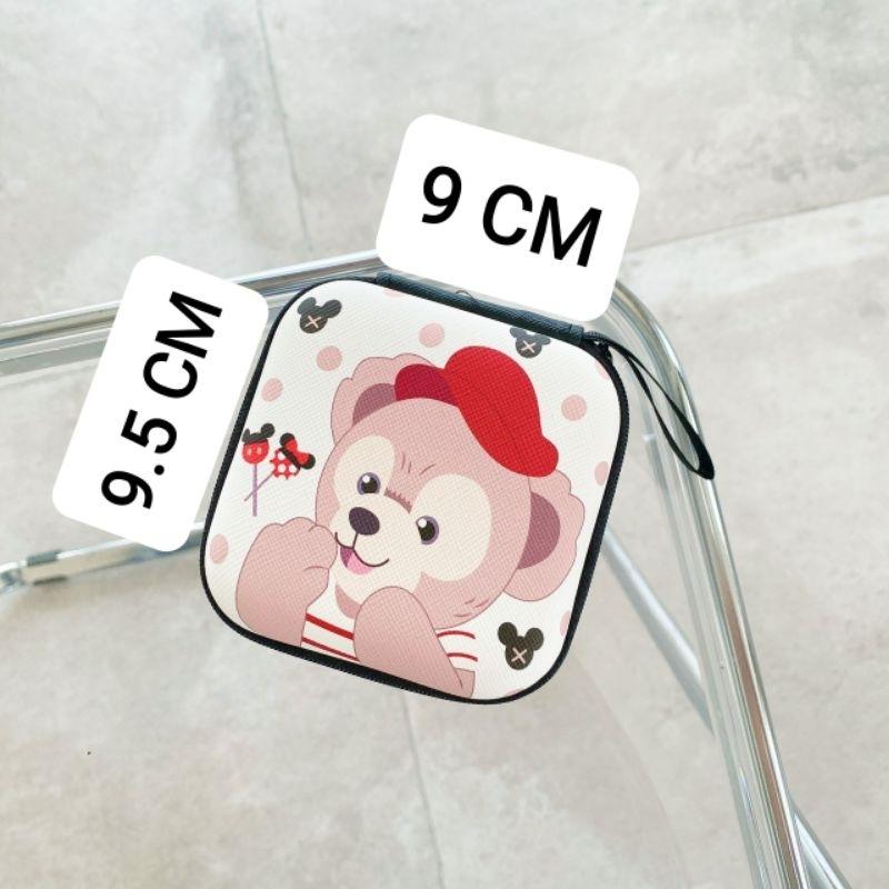 Ví cầm tay hình vuông và chữ nhật . Hình hoạt hình dễ thương