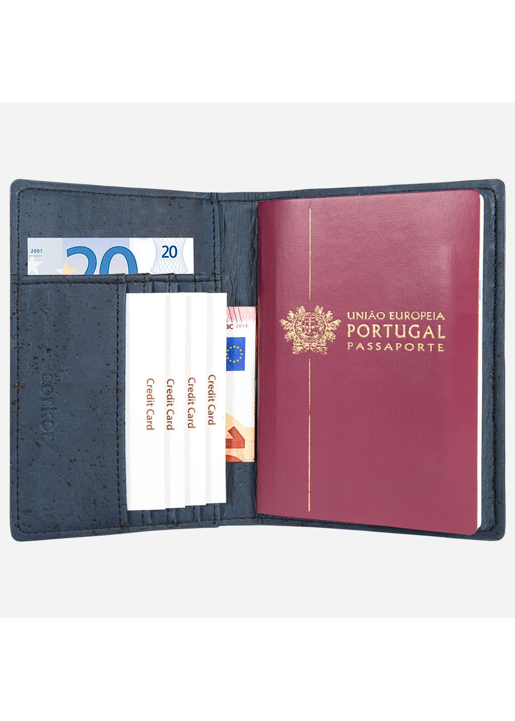 Ví hộ chiếu chống sao chép dữ liệu thẻ PASSPORT WALLET - HGcork Corkor CK244 - Nhiều màu - Vật liệu 100% da cork thực vật thuần chay từ vỏ cây sồi Bồ Đào Nha, Siêu bền, Chống cháy, Chống mốc, Chống thấm nước, Thân thiện với môi trường – Hàng chính hãng, Sản xuất Handmade bởi Nghệ nhân Bồ Đào Nha