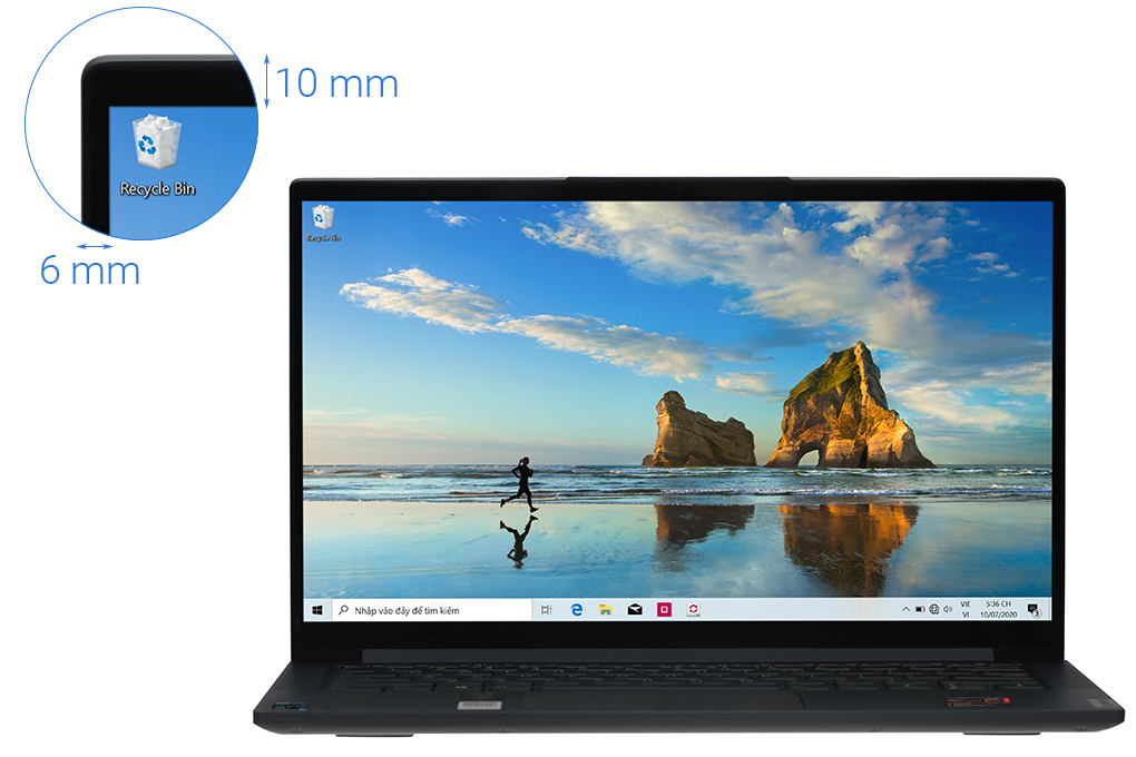 Lenovo Yoga Slim 7 14ITL05 i5 1135G7/8GB/512GB/14&quot;F/ Win10/(82A300DPVN)/Xám - Hàng chính hãng