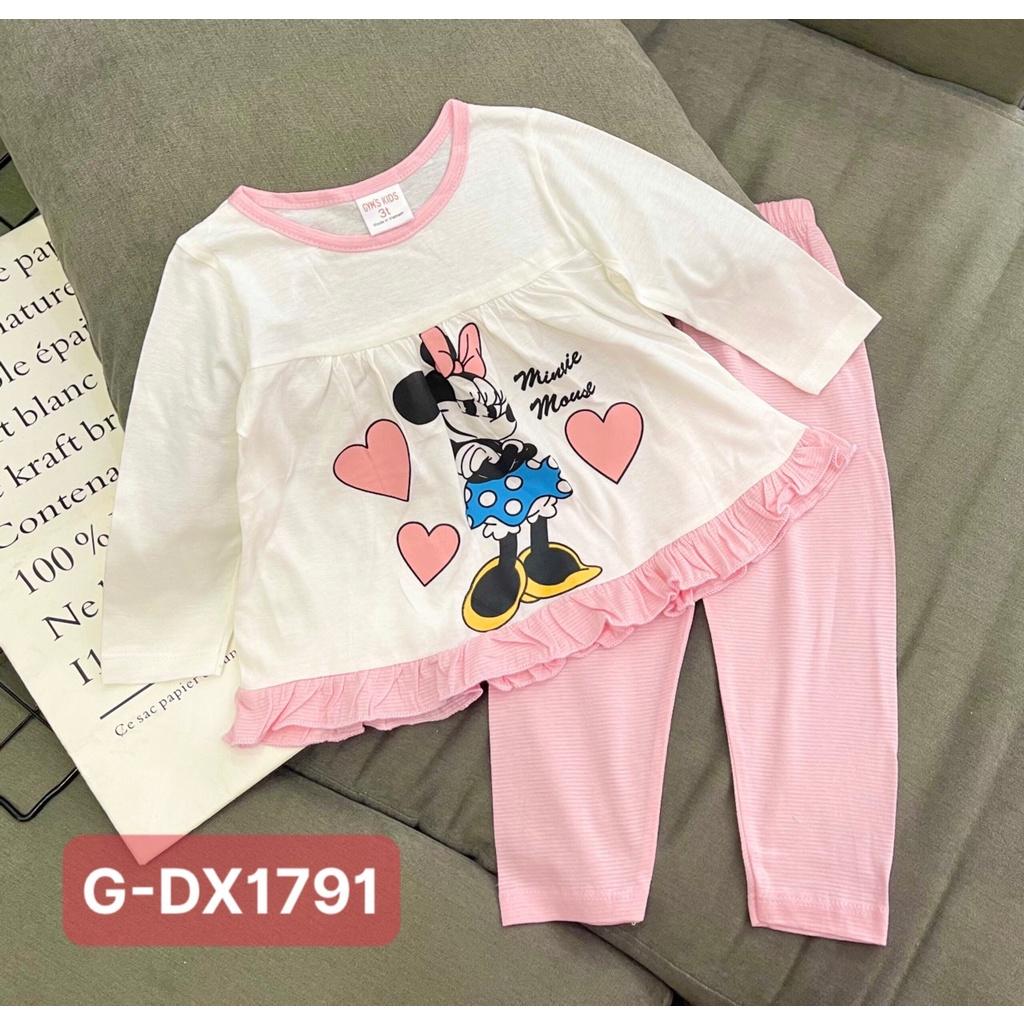 Bộ dài áo xoè cho bé gái