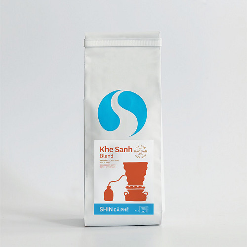SHIN Cà Phê - Khe Sanh Blend 250g Hạt -Cà Phê Đặc Sản Pha Máy