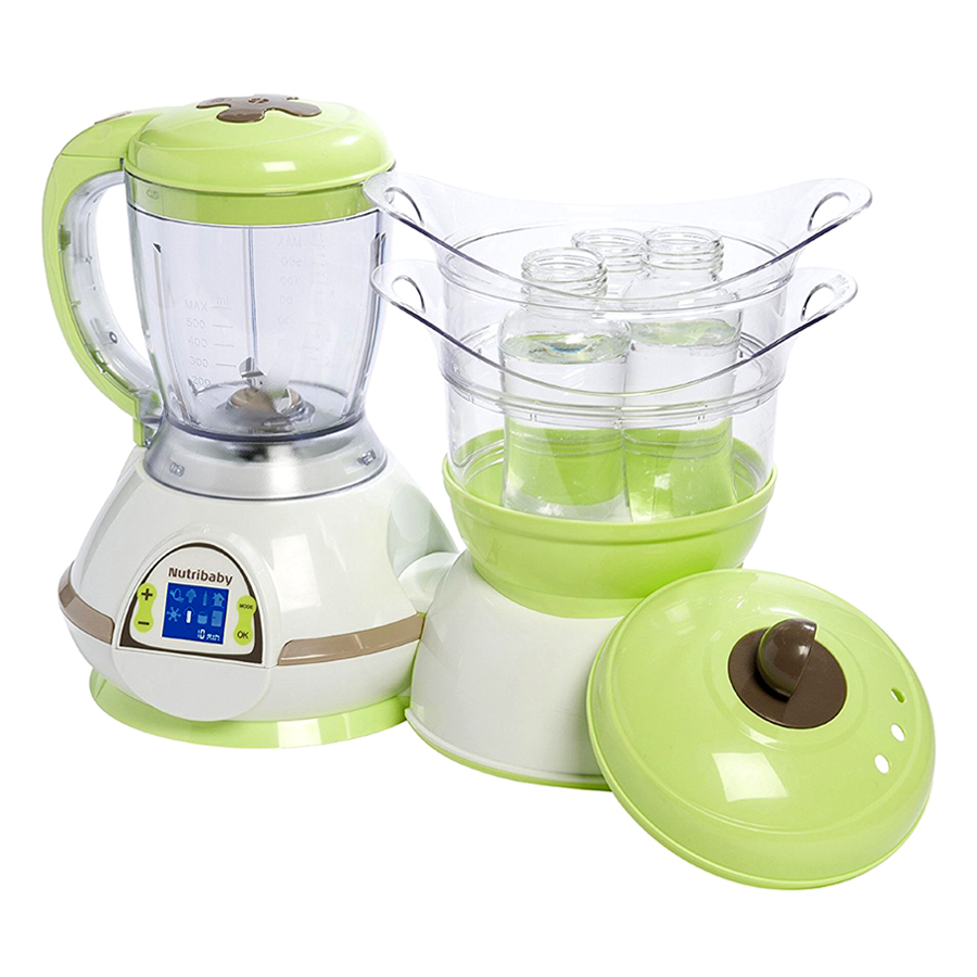 Máy Xay Hấp Đa Năng Nutribaby 5 In 1 Babymoov 1000203 (Xanh)