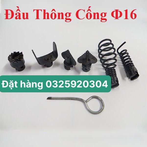 Dây thông cống dùng cho máy khoan