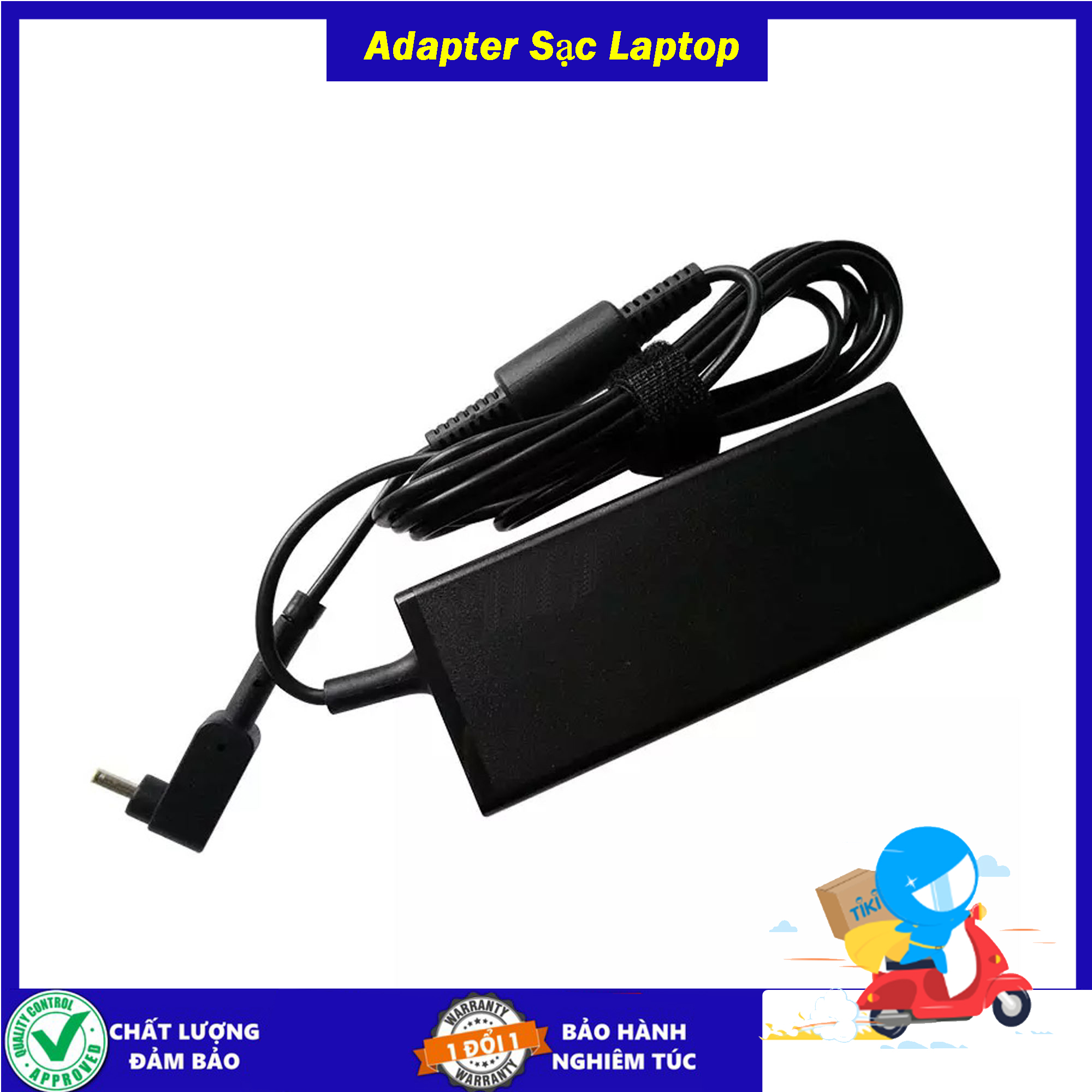 Sạc cho Laptop Acer 19V 2.37a 3.42a - công suất 45w/65w - Chân nhỏ mini 3.0mm x 1.1mm - Tặng kèm dây nguồn - Hàng Nhập Khẩu - Sản phẩm mới 100% New Seal