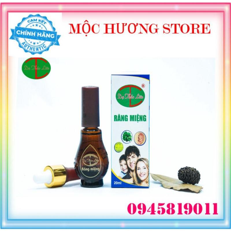 Tinh dầu Răng Miệng - Dạ Thảo Liên, Hôi miệng, Đau răng, Viêm họng, Nhiệt Miệng