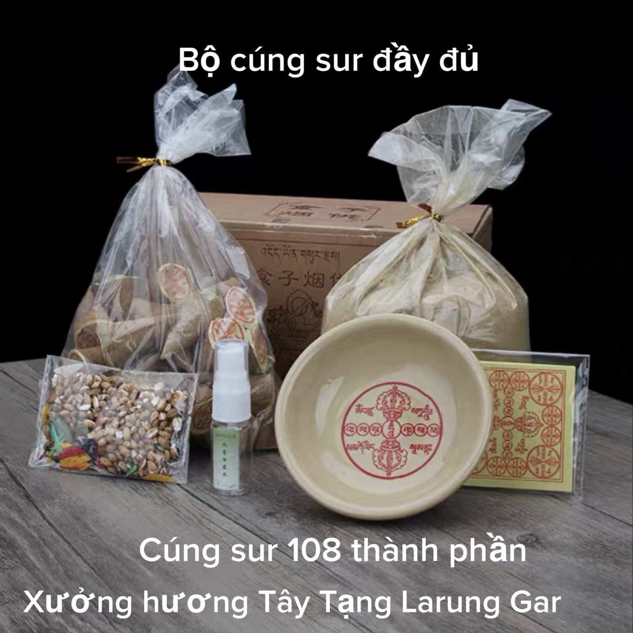 Combo Bộ cúng sur đầy đủ (cúng thí thực vong linh)