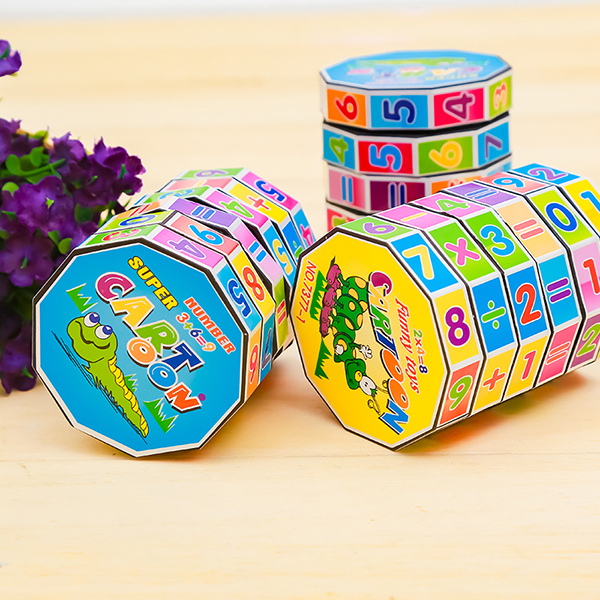 Rubik toán học 6 tầng tiện dụng giúp bé phát triển trí não và làm quen với các phép toán cộng trừ nhân chia