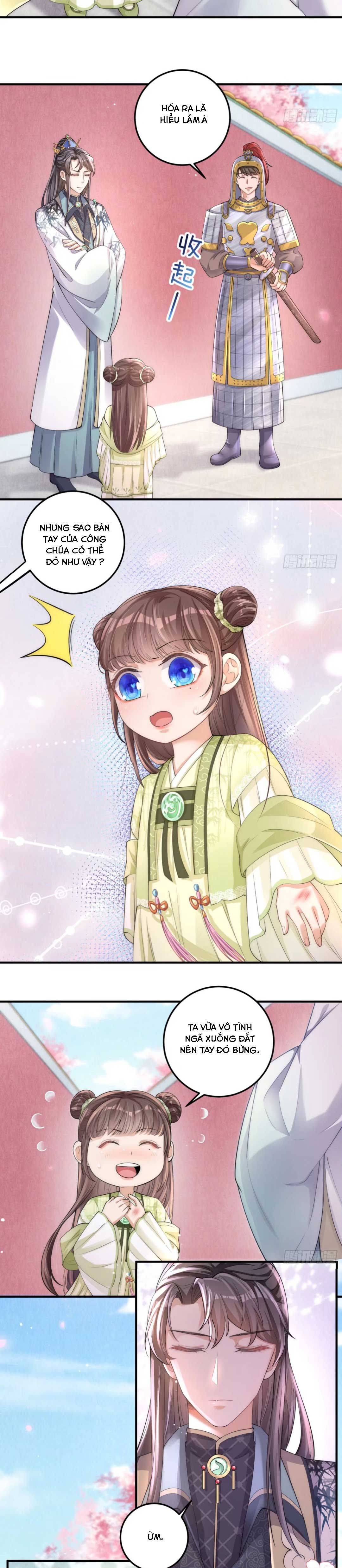 đoàn sủng công chúa ba tuổi rưỡi chapter 5 6