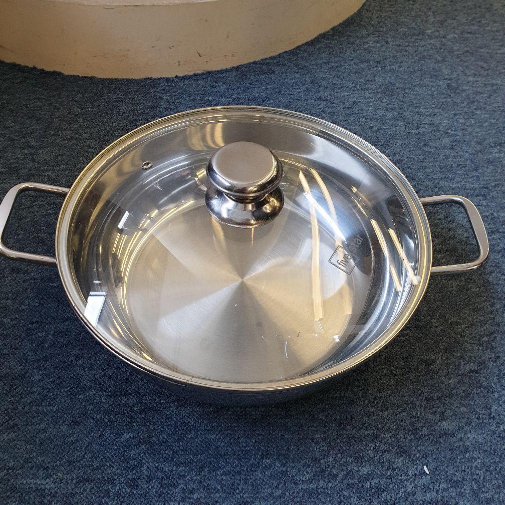 Nồi lẩu inox fivestar 3 đáy đun từ size 24/26/28