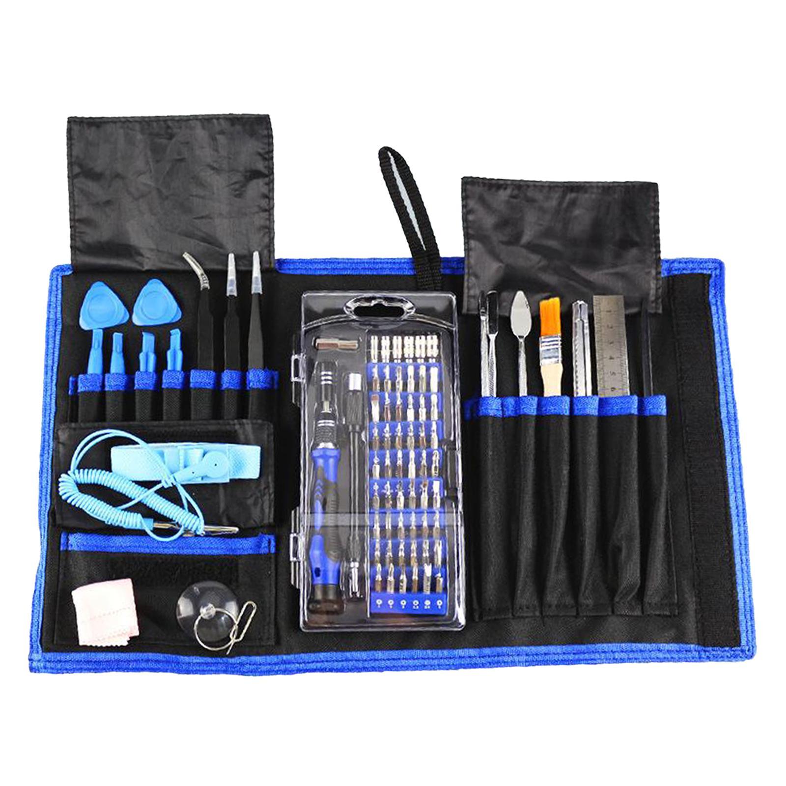 80 in 1 Electronics Repair Tool Kit for Cell Phone Watch PC MacBook Laptop