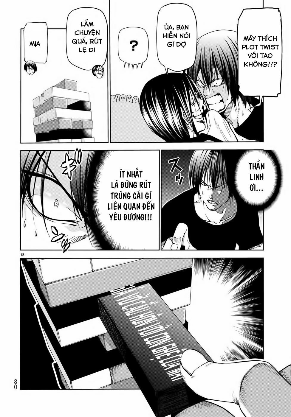 cô gái thích lặn - grand blue chapter 54.5 18