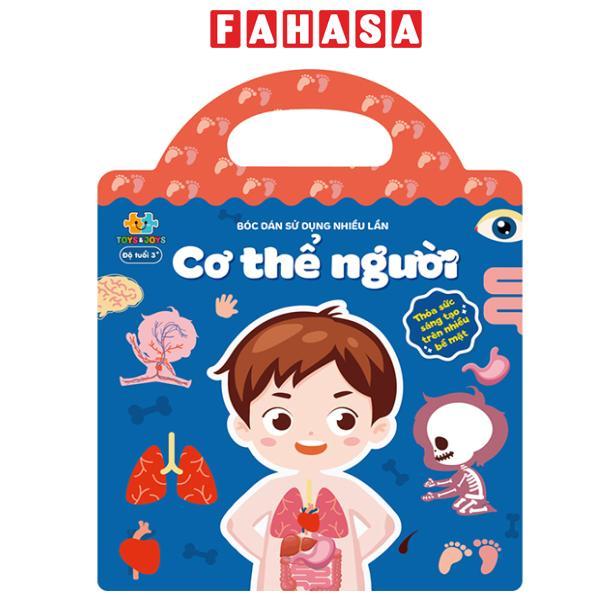 Sách - Bóc Dán Sử Dụng Nhiều Lần - Cơ Thể Người