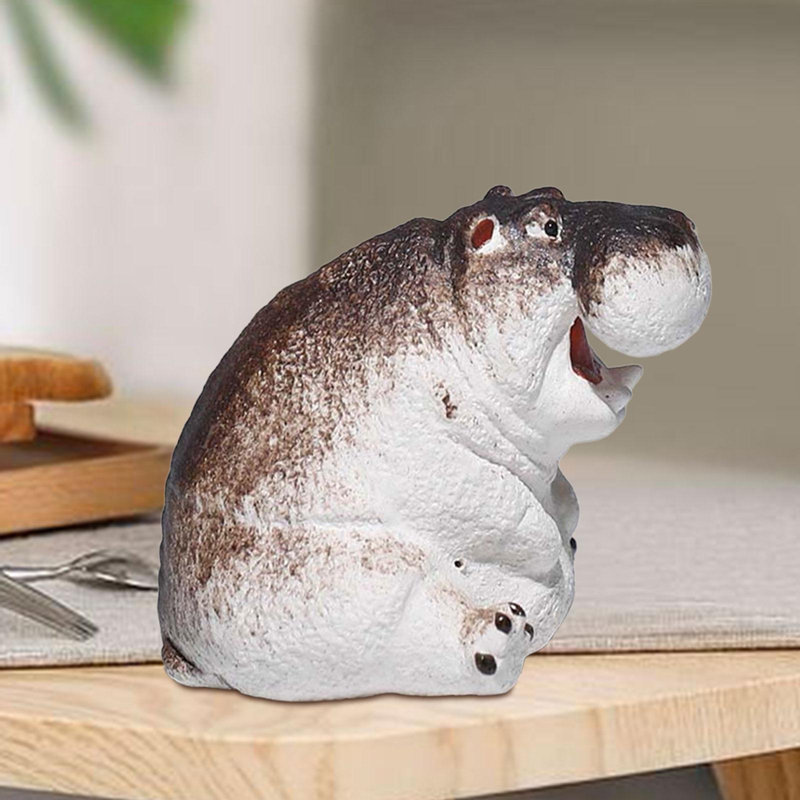 Miniature Animal Figurine Small Animal Statue for Living Room Bookcase Decor