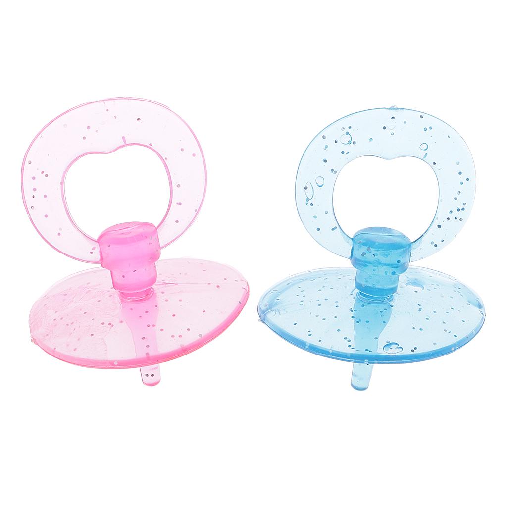 3xBaby Doll Plastic Pacifier for Kelly Baby Doll Nursery Room Accessory x2