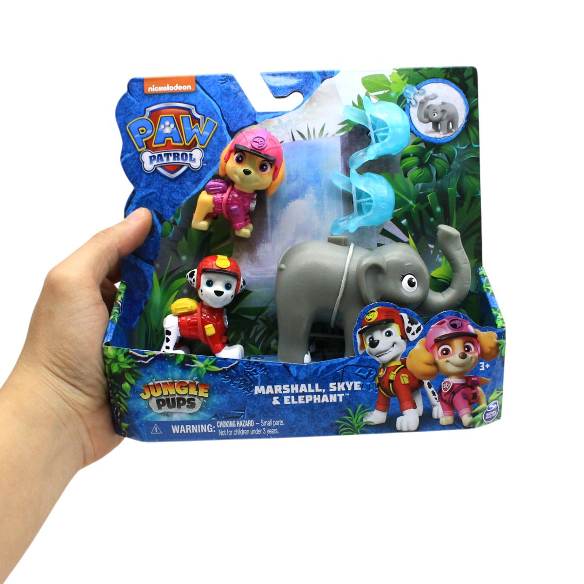 Đồ Chơi Bộ Đôi Nhân Vật Marshall, Skye, Người Bạn Junglle Đáng Yêu - Paw Patrol 6068630