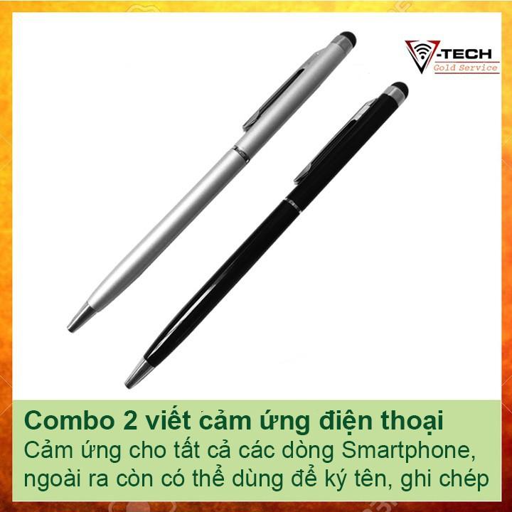 Bút/viết cảm ứng dành cho điện thoại Smartphone, có đầu viết được. Ufull box