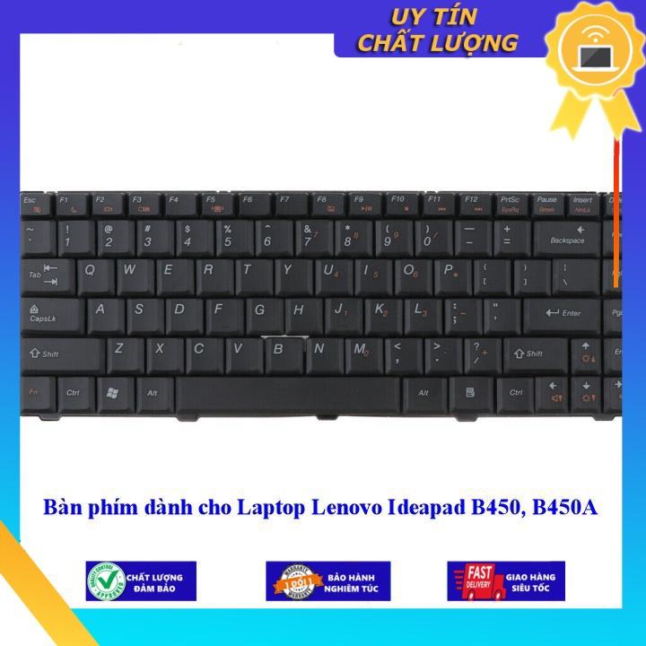 Bàn phím dùng cho Laptop Lenovo Ideapad B450 B450A  - Hàng Nhập Khẩu New Seal