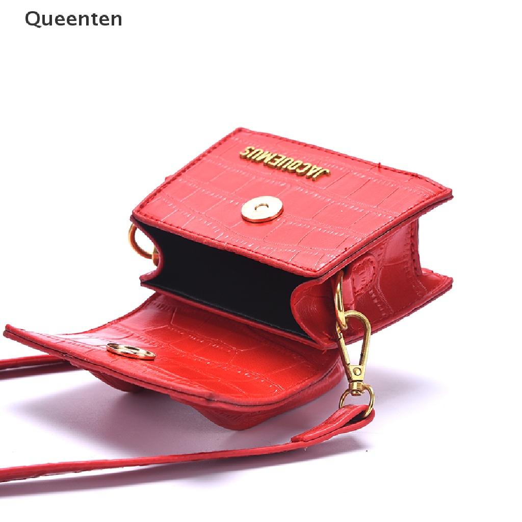 Queenten Jacouemus Brand Women Bag Leather Designer Crossbody Bags Small PU Handbag QT