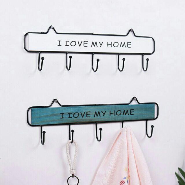 Móc treo đồ móc treo quần áo I love my home