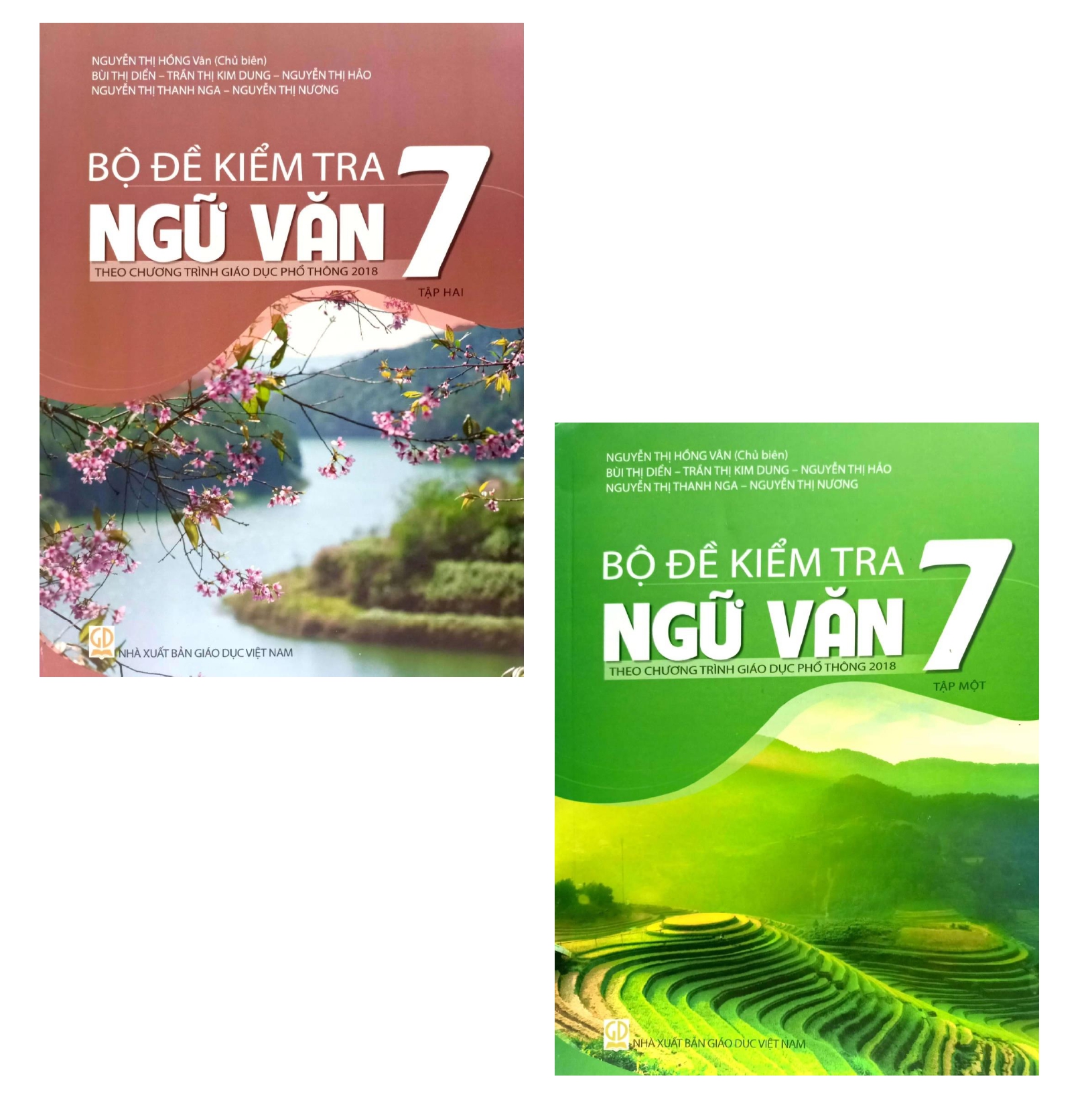 Combo Bộ đề kiểm tra Ngữ văn 7 - Tập 1, 2